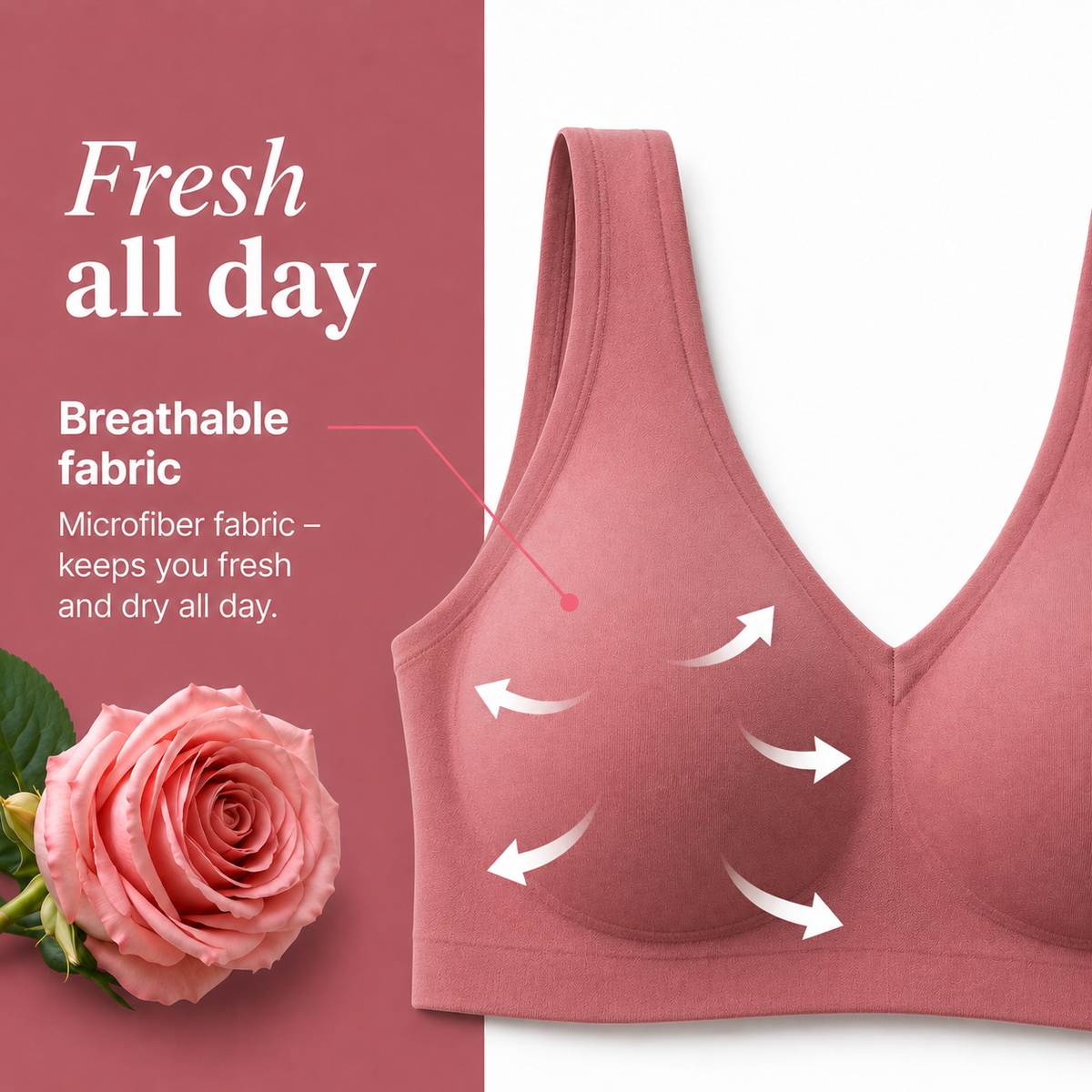 LUMIVE™ UK Premium Seamless Comfort Bra