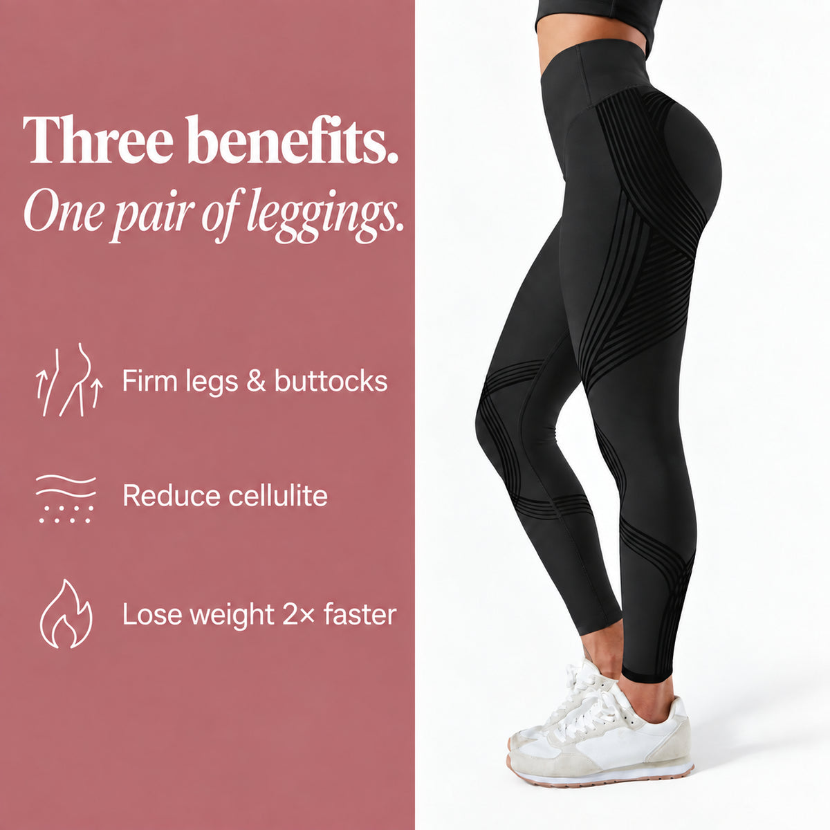LUMIVE™ UK 3D-Sculpting Compression Leggings